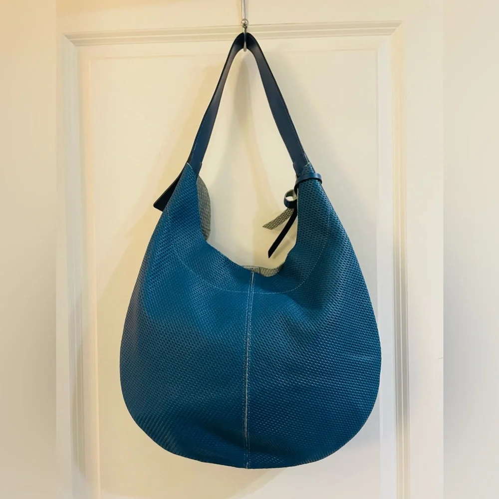 New! RIPANI TEAL HOBO SHOULDER BAG